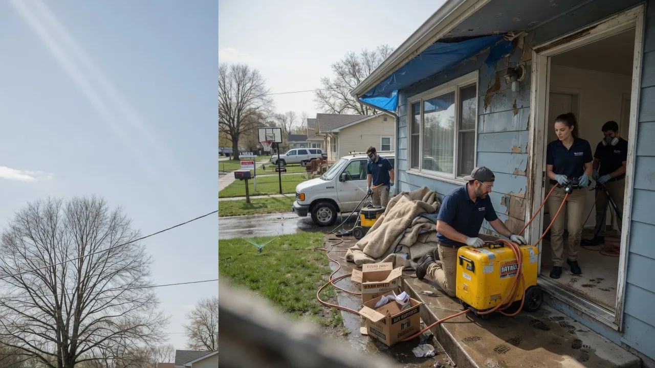 Basement Flood Cleanup in Cygnet, OH near me